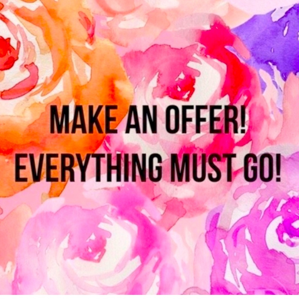 Everything must go! Make an offer!! :)